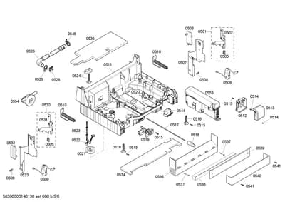 Screws, Door & Housing (0501-0554)