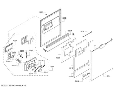 Seals & Gaskets, Door & Housing (0201-0230)