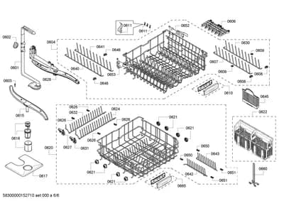 Baskets & Wheels, Flaps & Holders (0601-0665)
