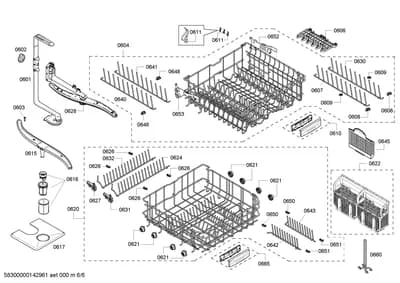 Baskets & Wheels, Flaps & Holders (0601-0665)