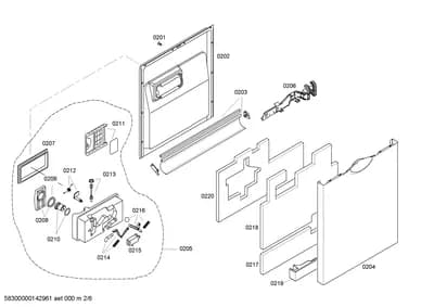 Seals & Gaskets, Door & Housing (0201-0220)