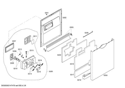 Seals & Gaskets, Door & Housing (0201-0230)