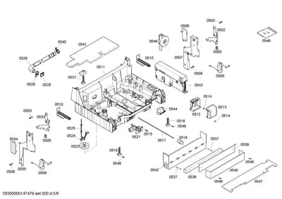 Screws, Door & Housing (0502-0549)