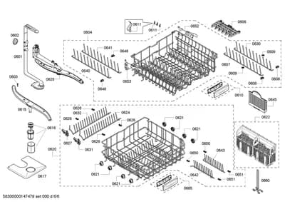 Baskets & Wheels, Flaps & Holders (0601-0665)