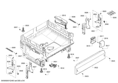 Screws, Door & Housing (0501-0540)