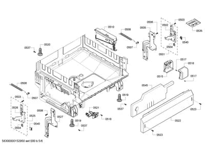 Screws, Door & Housing (0501-0545)