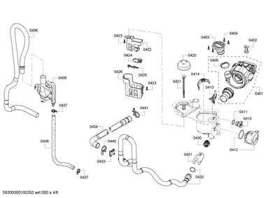 Door & Housing, Hoses (0401-0441)
