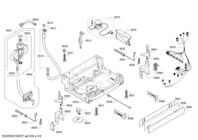 Door & Housing, Hinges (0501-8301)