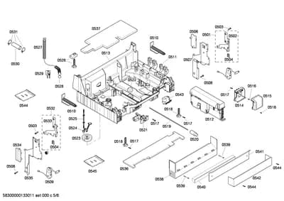 Screws, Door & Housing (0501-0545)
