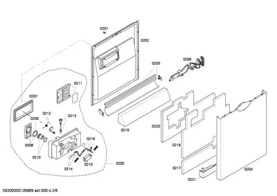 Door & Housing, Seals & Gaskets (0201-0221)