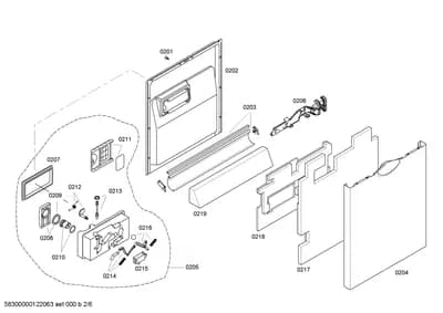 Door & Housing, Seals & Gaskets (0201-8101)