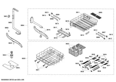 Baskets & Wheels, Flaps & Holders (0601-0630)