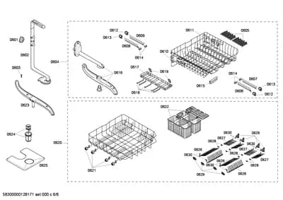 Baskets & Wheels, Flaps & Holders (0601-0630)