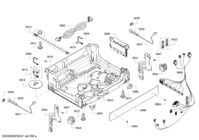 Door & Housing, Flaps & Holders (0609-0686)