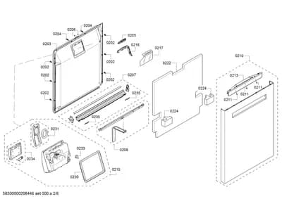 Screws, Door & Housing (0202-0235)