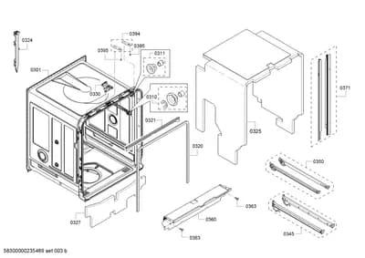Rails, Screws (0310-0395)