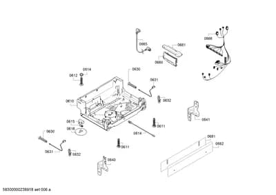 Door & Housing, Hinges (0610-8102)