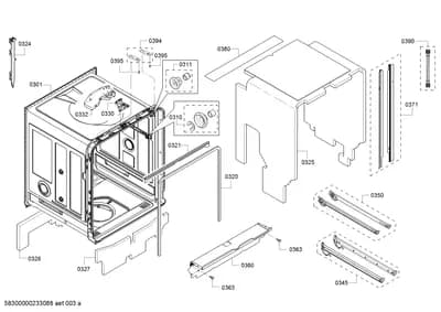 Rails, Screws (0310-0395)
