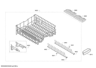 Baskets & Wheels, Flaps & Holders (0810-0860)