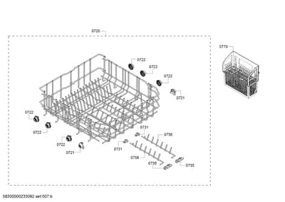 Flaps & Holders, Baskets & Wheels (0720-0770)