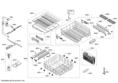 Baskets & Wheels, Flaps & Holders (0601-0652)