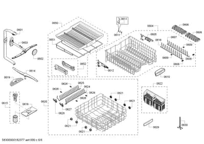 Baskets & Wheels, Flaps & Holders (0601-0652)