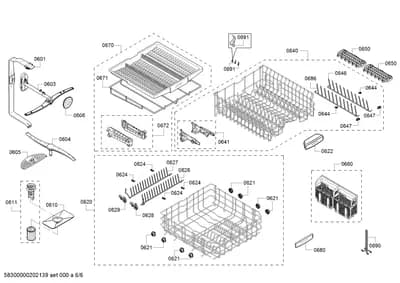 Baskets & Wheels, Flaps & Holders (0601-8310)