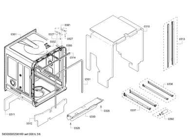 Screws, Rails (0310-8310)