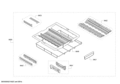 Baskets & Wheels, Door & Housing (0920-0932)