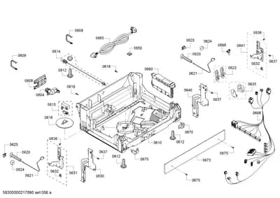 Door & Housing, Screws (0604-0675)