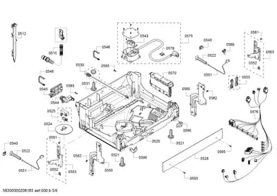 Door & Housing, Flaps & Holders (0510-8310)