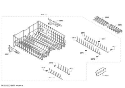 Baskets & Wheels, Rails (0810-0880)