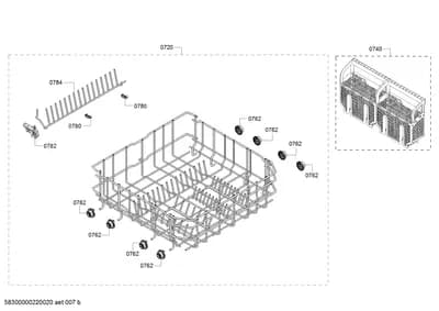 Baskets & Wheels, Flaps & Holders (0720-8110)