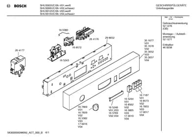 Door & Housing, Baskets & Wheels (0001-3001)