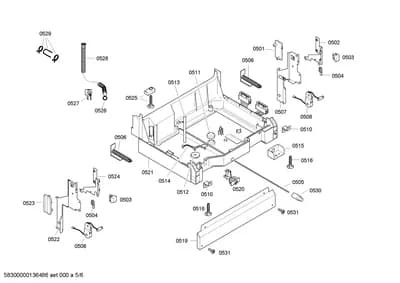 Door & Housing, Screws (0501-0531)