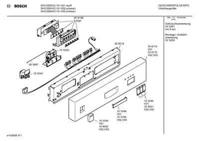 Door & Housing, Flaps & Holders (0001-0192)