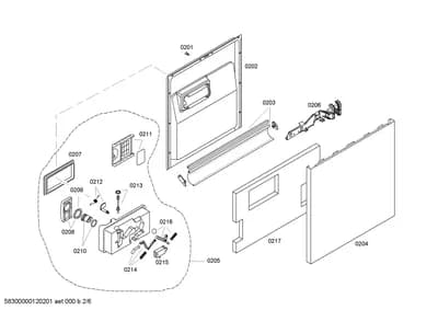 Seals & Gaskets, Door & Housing (0201-8101)