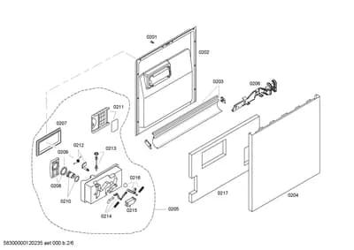 Seals & Gaskets, Door & Housing (0201-0217)