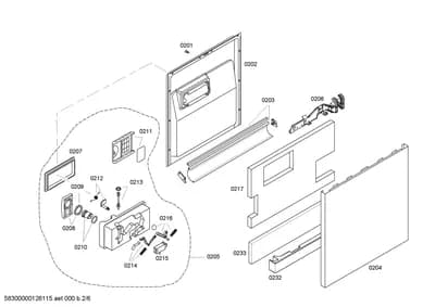 Seals & Gaskets, Door & Housing (0201-8101)