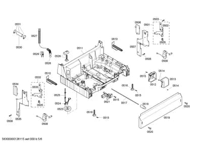 Screws, Door & Housing (0501-8101)