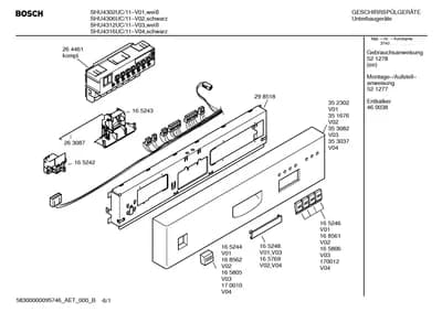 Seals & Gaskets, Door & Housing (0001-3001)