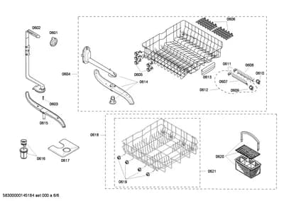 Baskets & Wheels, Flaps & Holders (0601-0621)