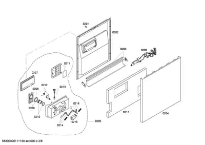 Seals & Gaskets, Door & Housing (0201-0217)