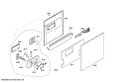 Seals & Gaskets, Door & Housing (0201-8101)