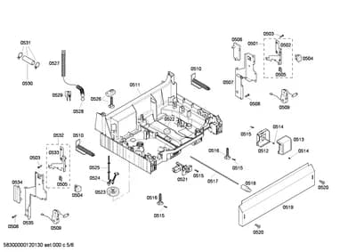 Screws, Door & Housing (0501-8101)
