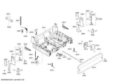 Screws, Door & Housing (0501-8101)