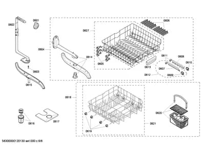 Baskets & Wheels, Flaps & Holders (0601-8101)
