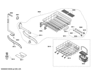 Baskets & Wheels, Flaps & Holders (0601-0620)