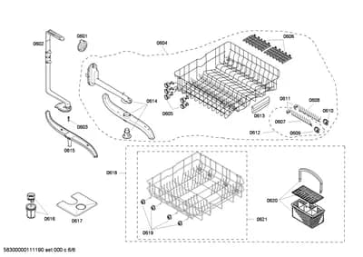 Baskets & Wheels, Flaps & Holders (0601-0621)