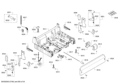 Screws, Door & Housing (0501-0536)